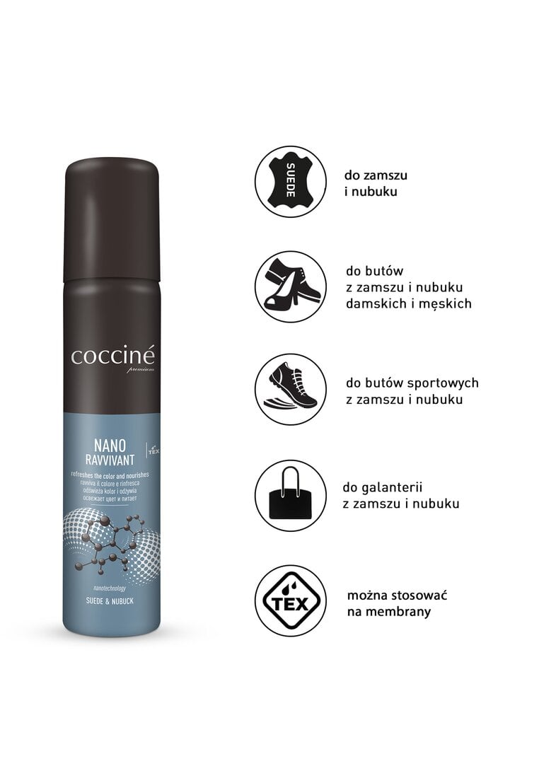 Preparat do  Renowacji Zamszu i Nubuku Coccine