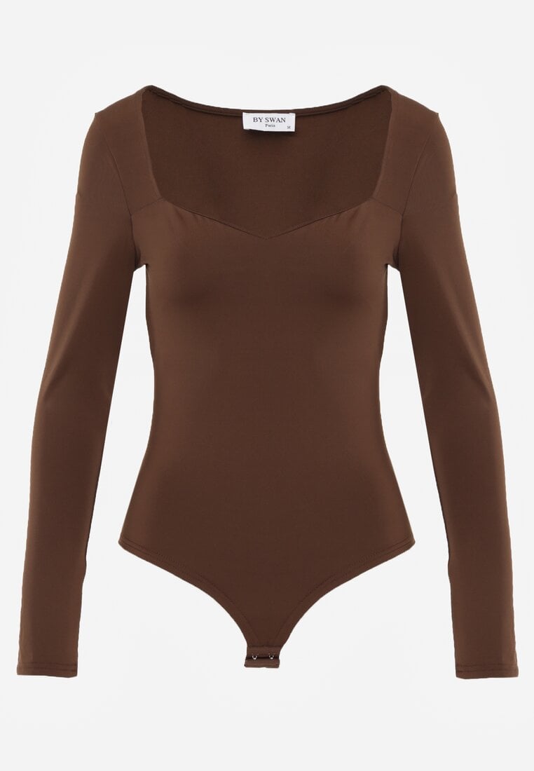 Body maro cu decolteu pătrat Macotte