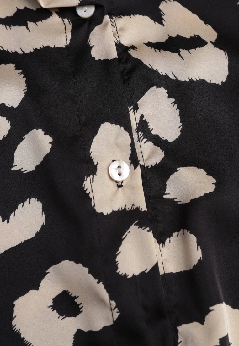 Cămașă Neagră Închisă cu Buline Cenin