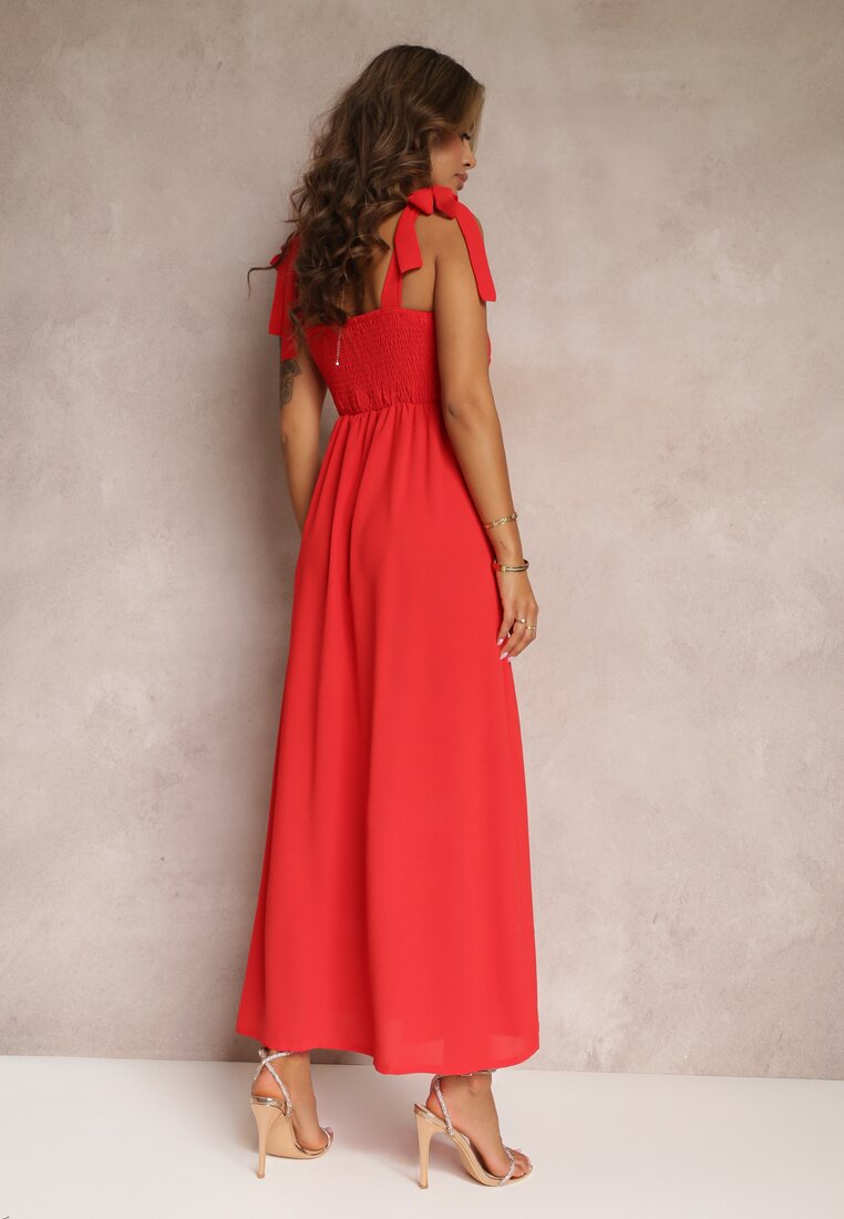 Czerwona Sukienka Argomeda