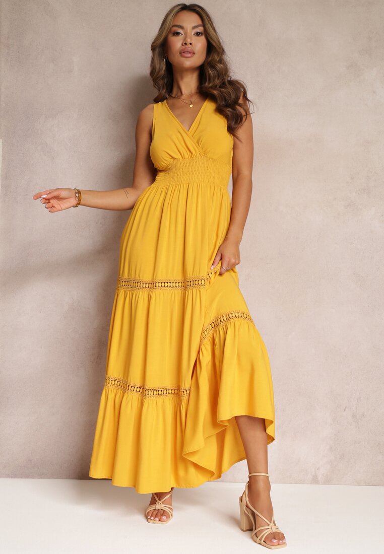 Żółta Sukienka Corisis