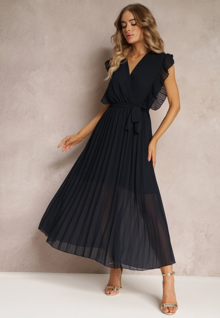 Rochie bleumarin Ismena