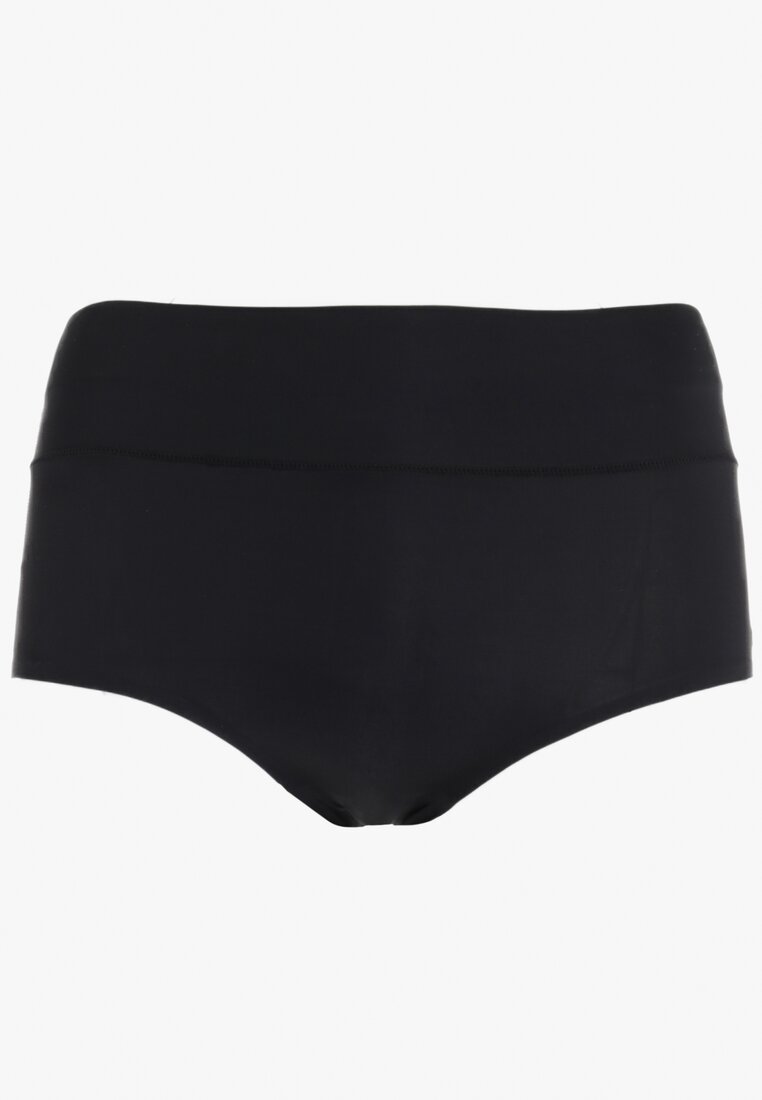 Czarne Modelujące Majtki High Waist Brykalyn