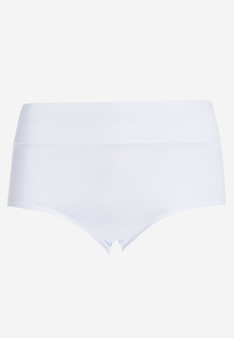 Białe Modelujące Majtki High Waist Brykalyn