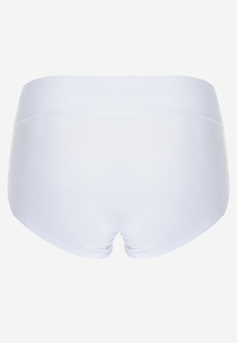 Białe Modelujące Majtki High Waist Brykalyn
