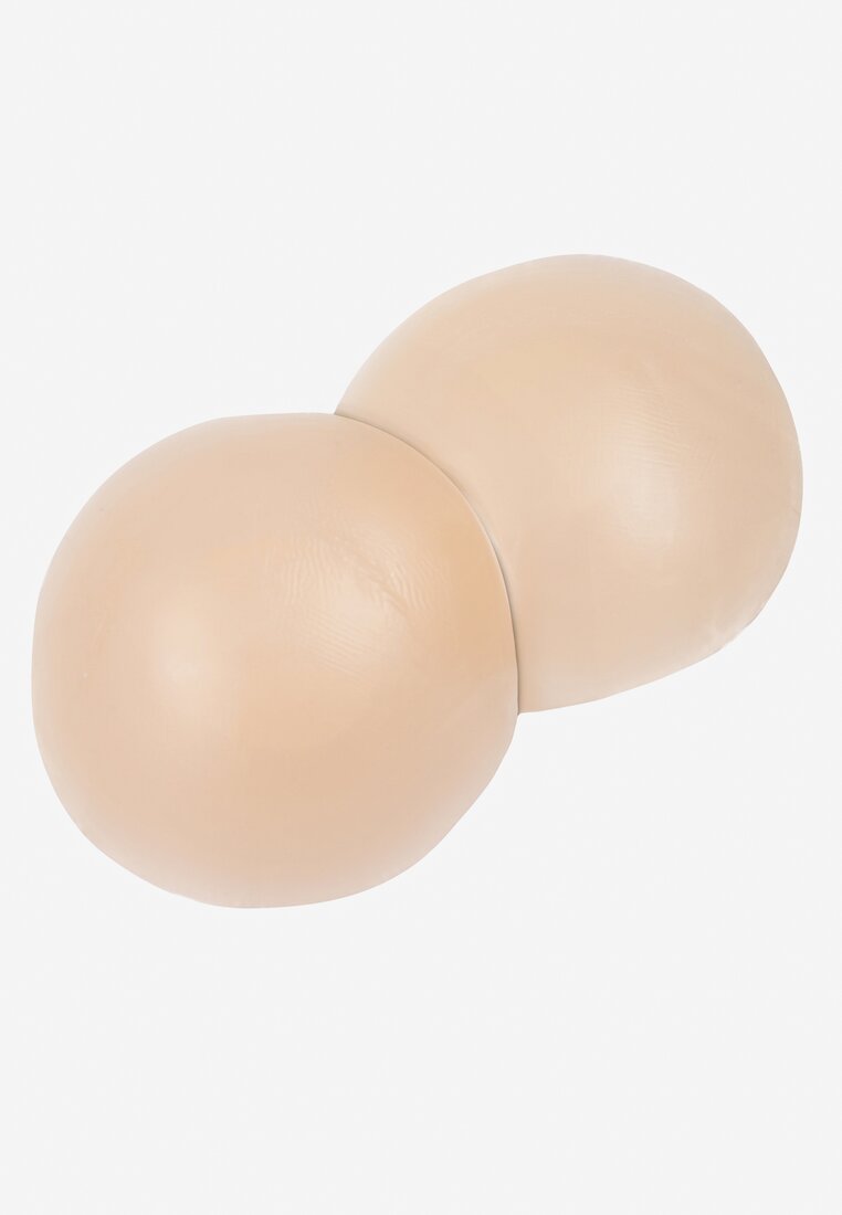 Beżowy Silikonowy Biustonosz Naklejany Pirenale