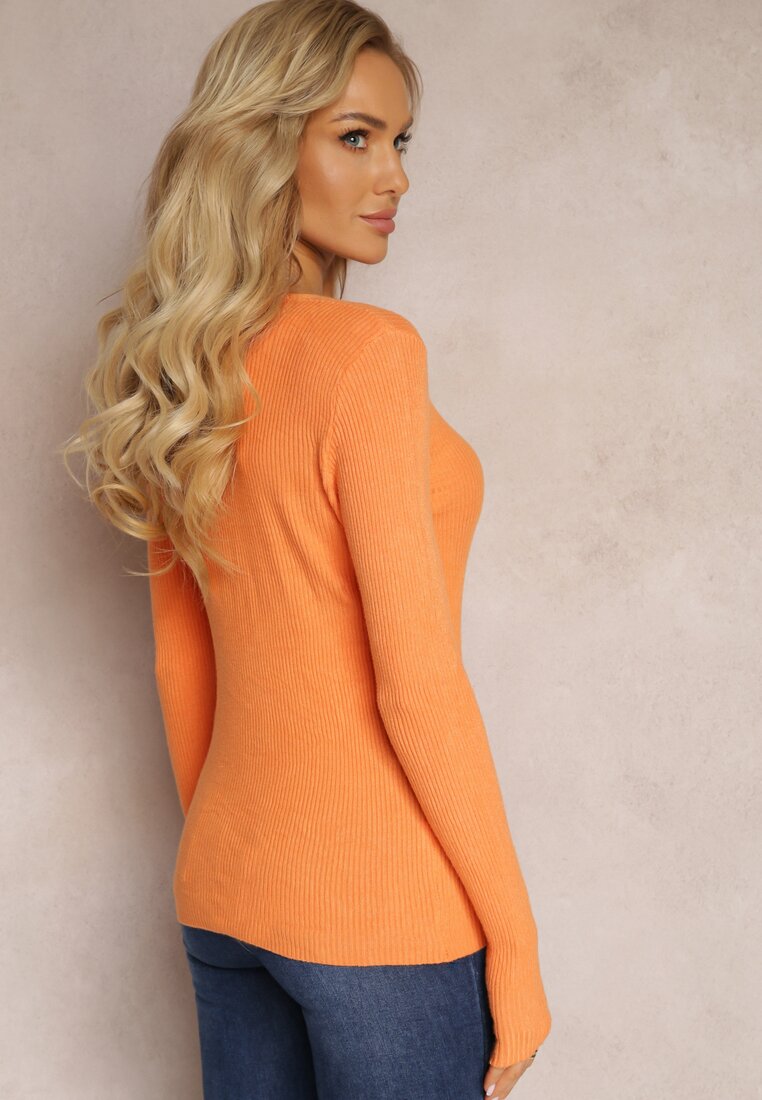 Pomarańczowy Sweter Peromela