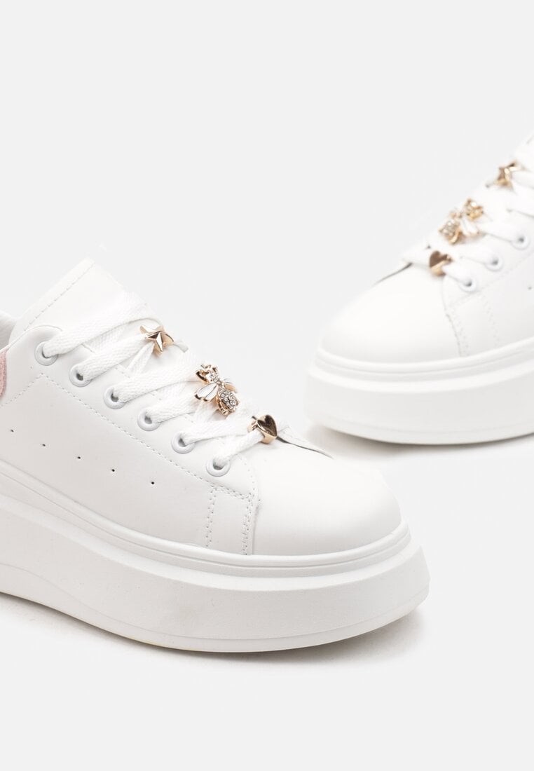 Sneakers Albi-Roz cu Talpă Groasă Celessi