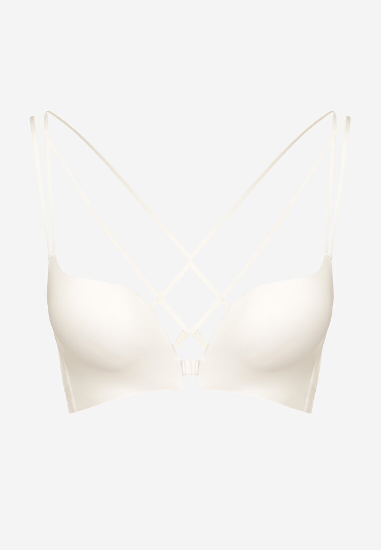 Sutien Push-Up Bej Deschis Cu Cupe Intarite Viefia