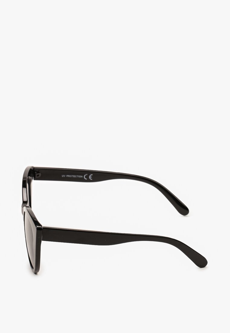 Czarne Klasyczne Okulary Przeciwsłoneczne Arielotua