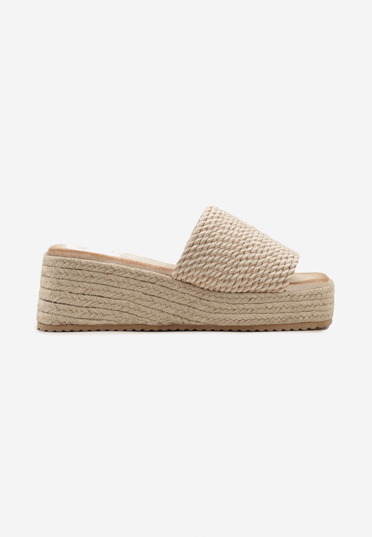 Şlapi Casual de Vară cu Platformă şi Toc Înalt în Stil Boho Moonula