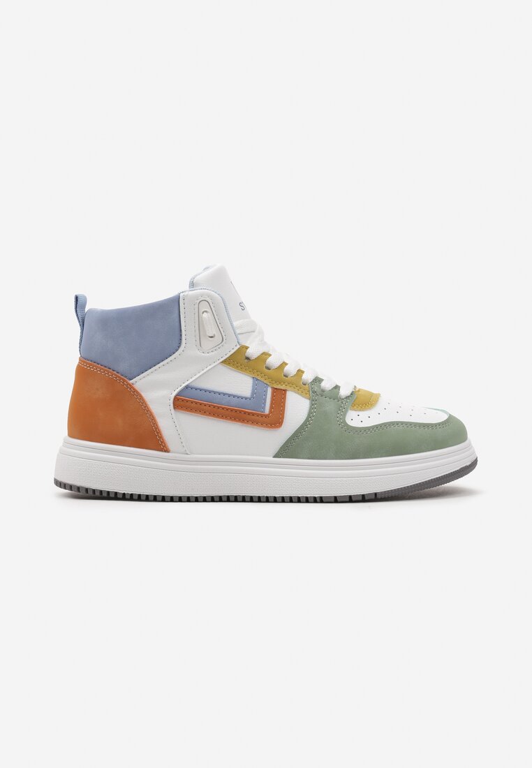 Sneakerși Alb-Verzi Maeramia