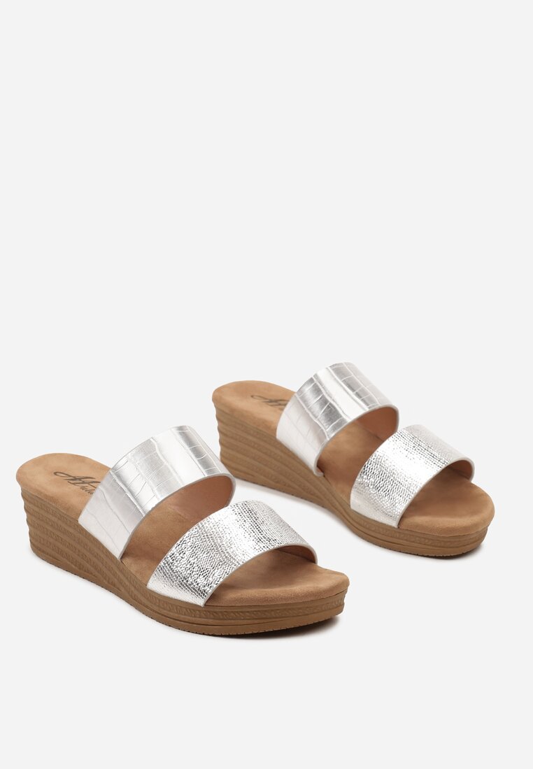 Sandale Casual Argento cu Platformă Decorativă Abilora