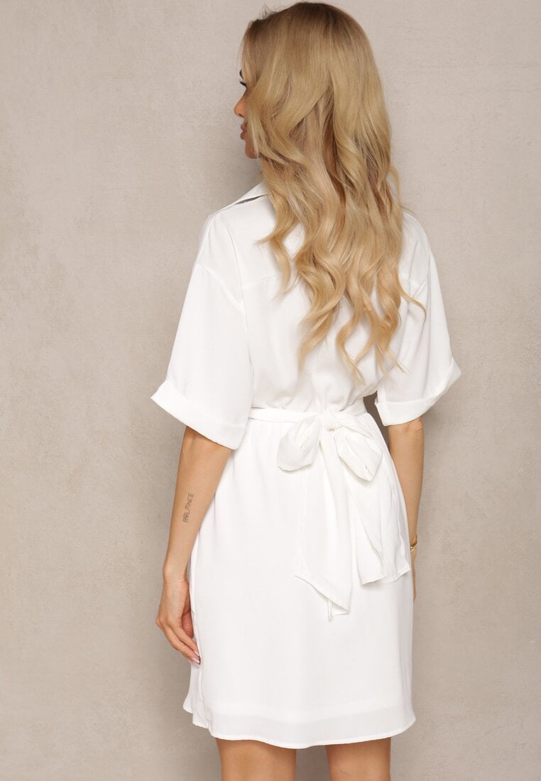 Biała Sukienka Aesades