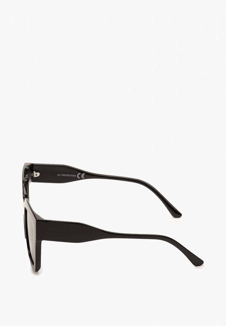Czarne Okulary Przeciwsłoneczne Kocie Oko Gioria