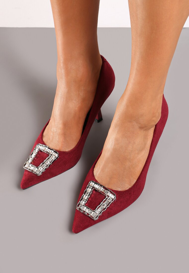 Pantofi stiletto Lalabria Roșii