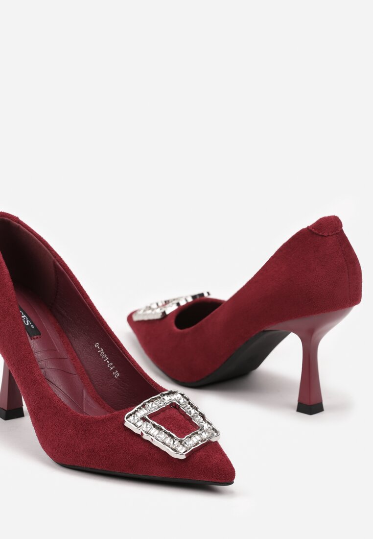 Pantofi stiletto Lalabria Roșii