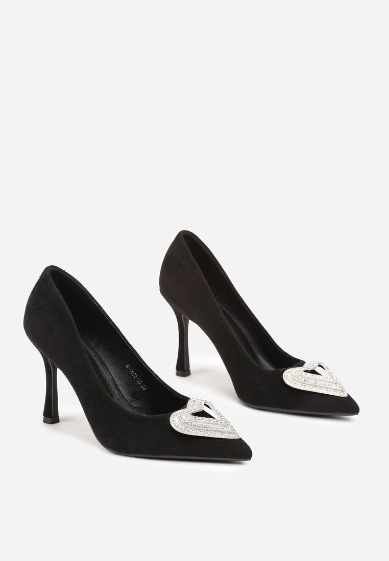 Pantofi stiletto Evabellea Negri
