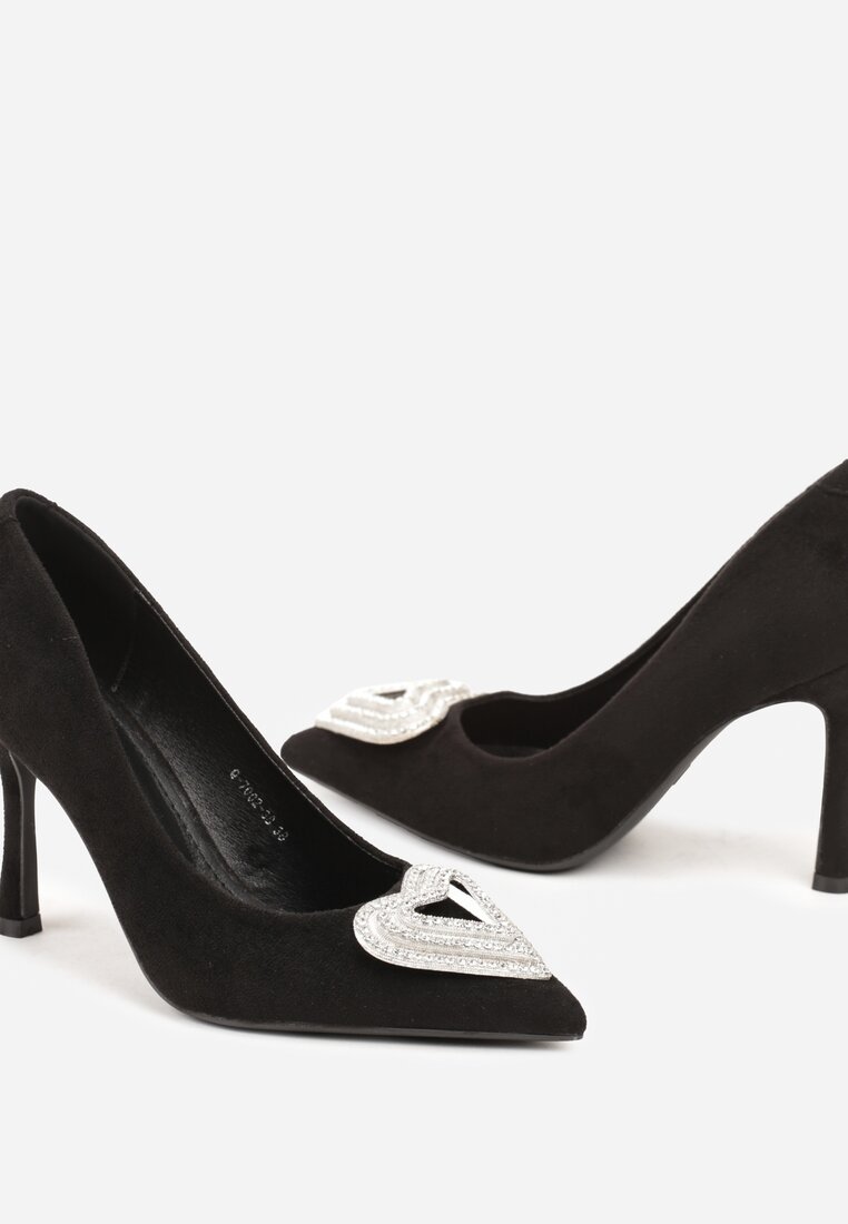 Pantofi stiletto Evabellea Negri