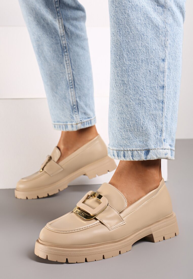 Mocasini Evalith Bej