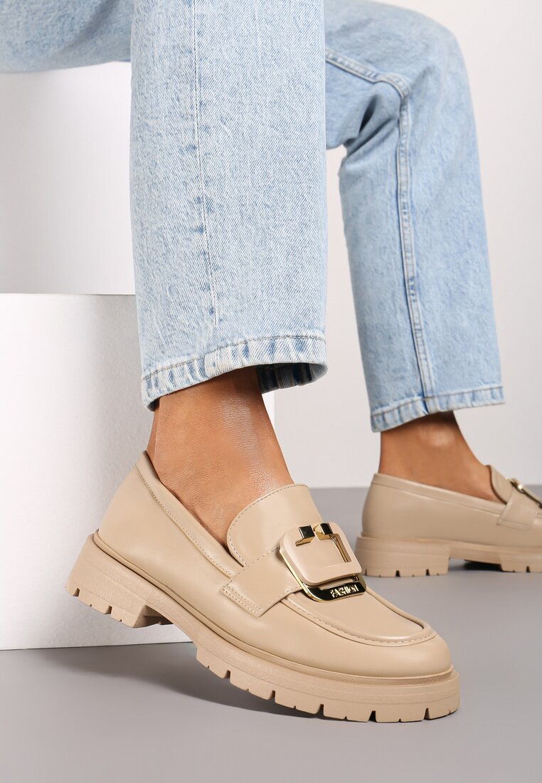 Mocasini Evalith Bej