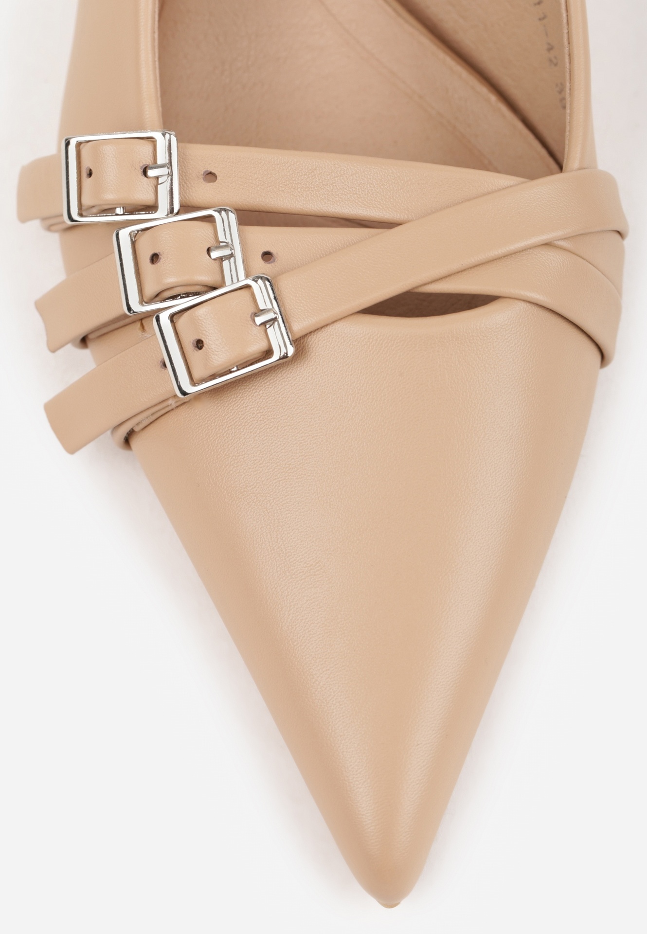 Pantofi cu toc Sinitte Bej