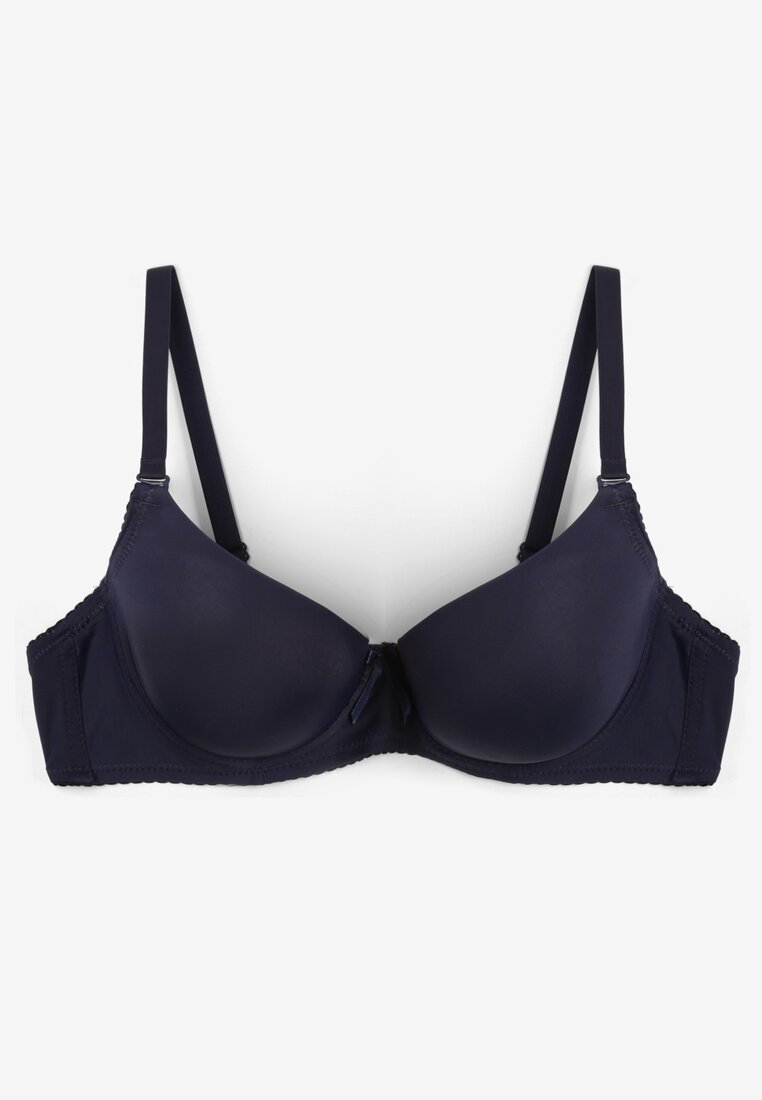 Sutien Bleu Marin Neted Cu Cupa Plină Dimiatta