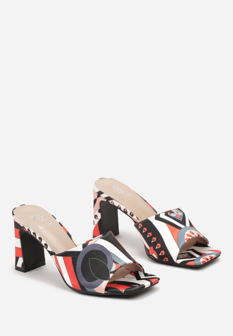 Negre Papuci Slip-on Boho pe Toc Ulvetta