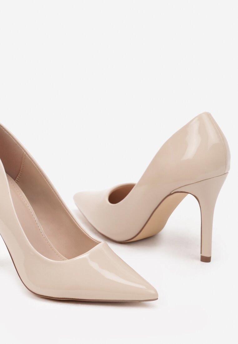 Pantofi stiletto Rotina Bej