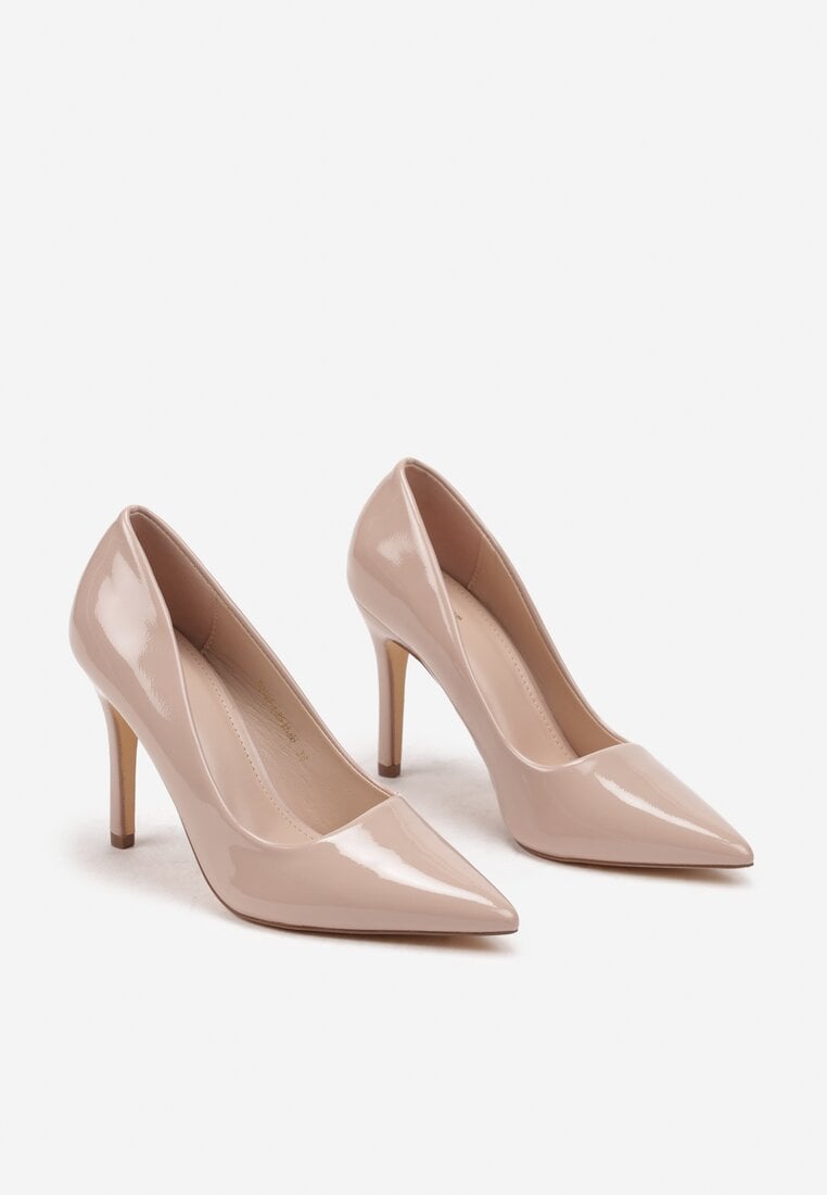 Pantofi stiletto Rotina Bej