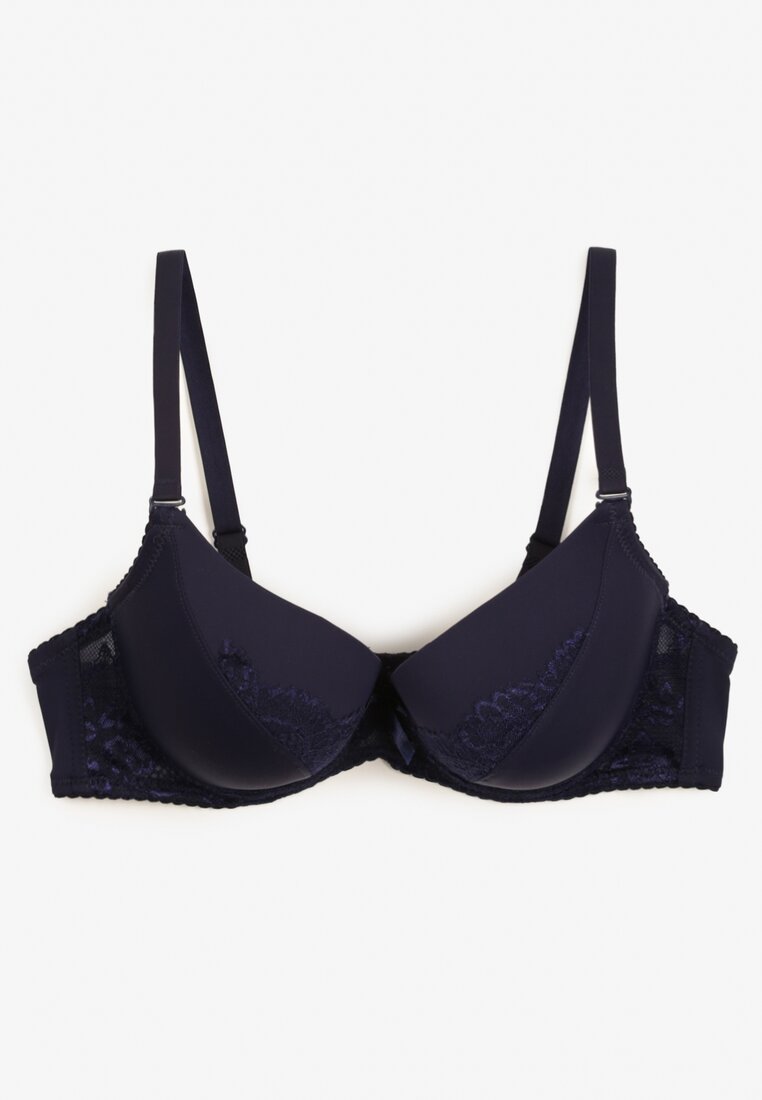 Sutien Bleumarin Cu Dantelă Full Cup Kristelle