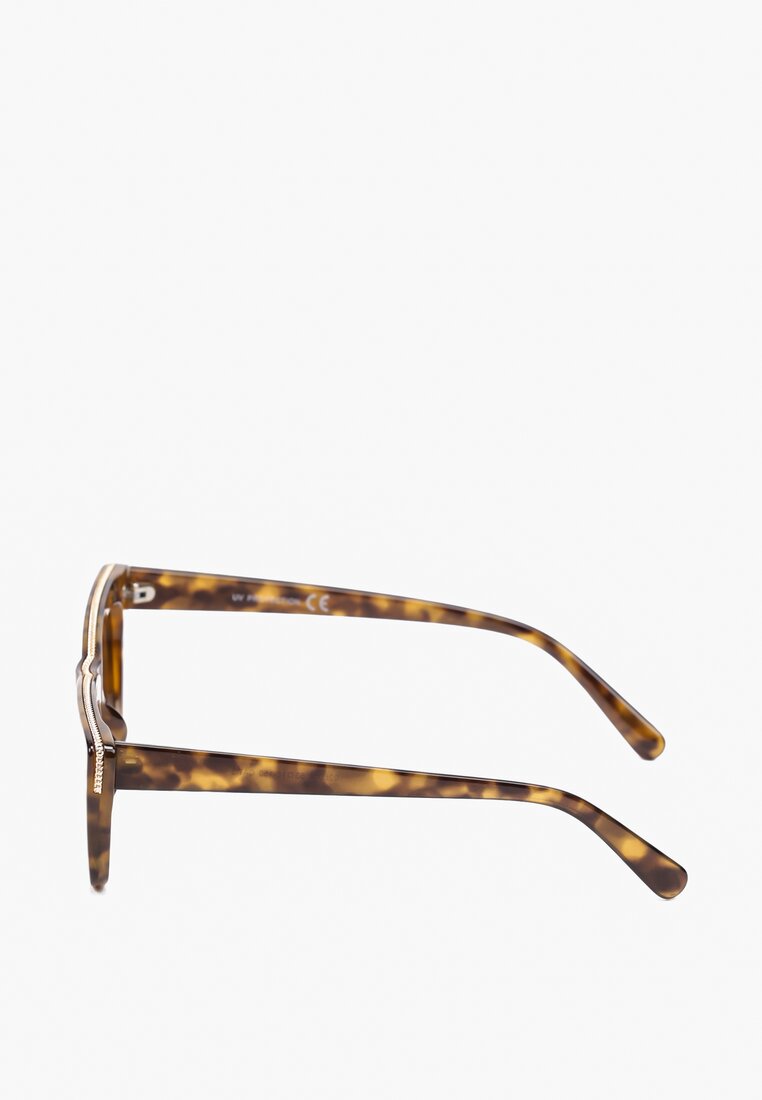 Ochelari de soare verzi Cat Eye cu filtru UV Diralea