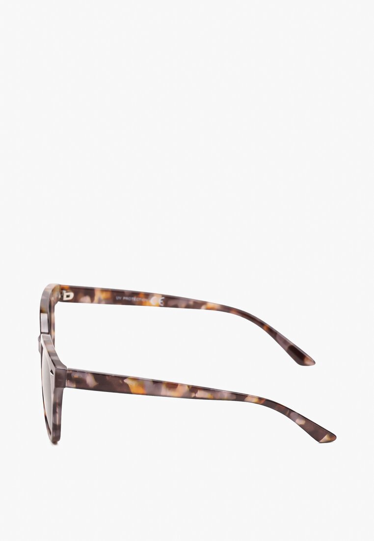 Szare Okulary Przeciwsłoneczne Cat Eye z Filtrem UV Sandalea