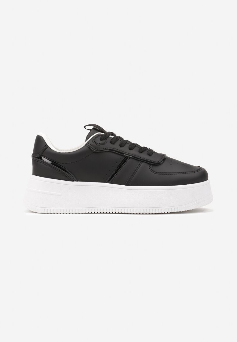 Sneakers Lealirra Negru cu alb