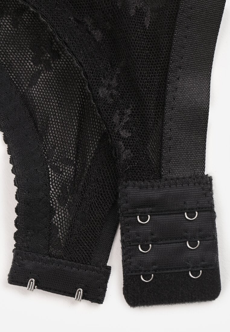 Sutien full cup negru cu dantelă Vikonie