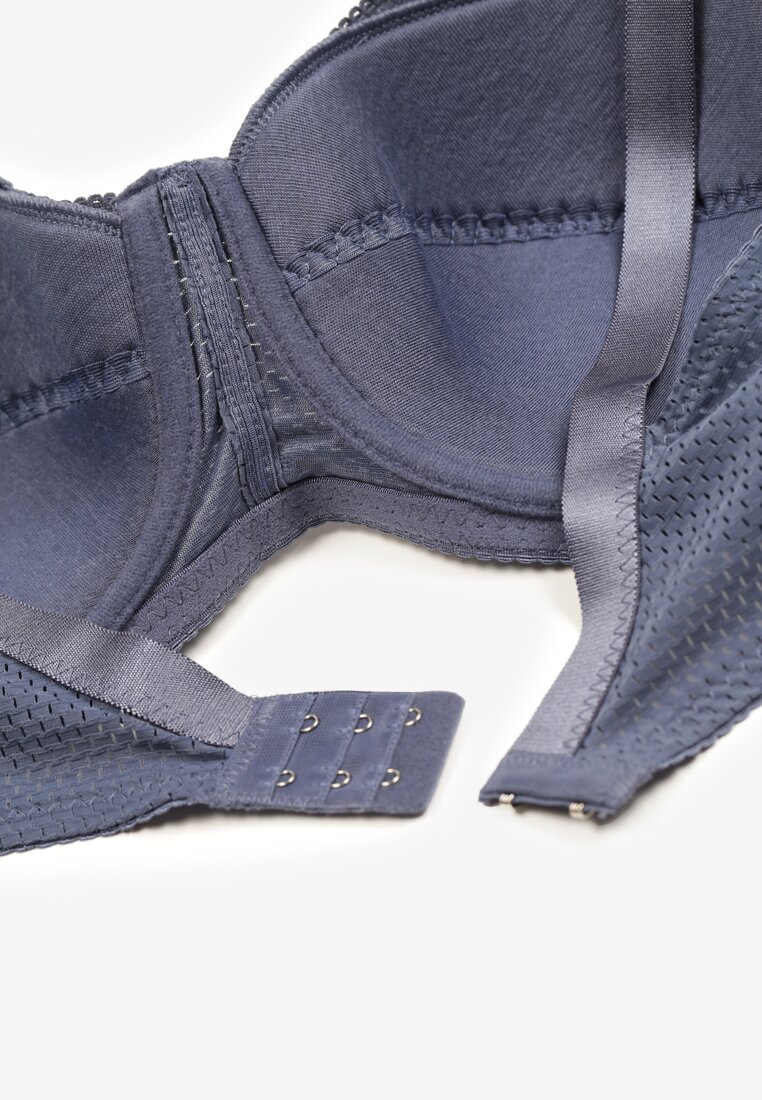 Sutien bleumarin cupa plină cu bretele reglabile Vikonna