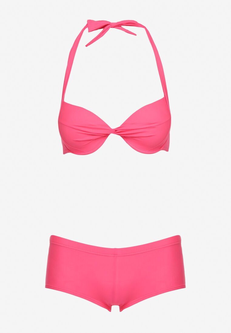 Set bikini roz roz Zureviana