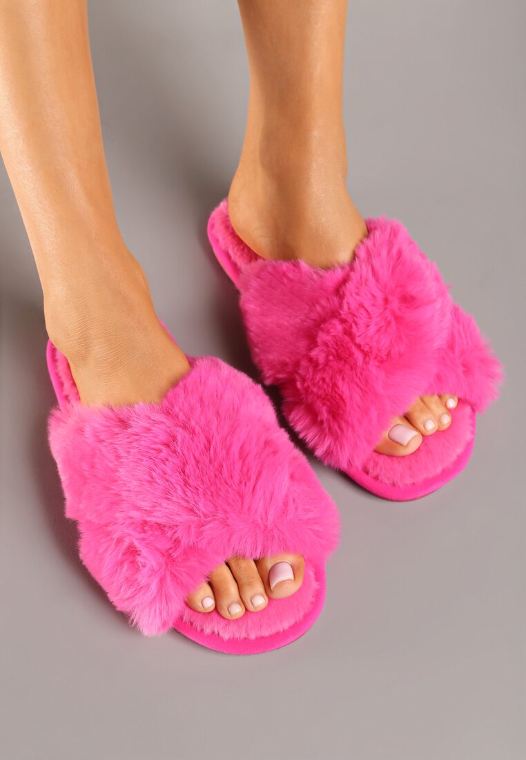 Papuci de casă Selanthra Fucsia