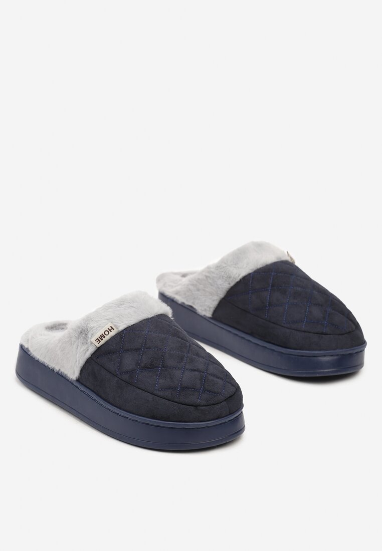 Papuci de casă Ellisen Bleumarin