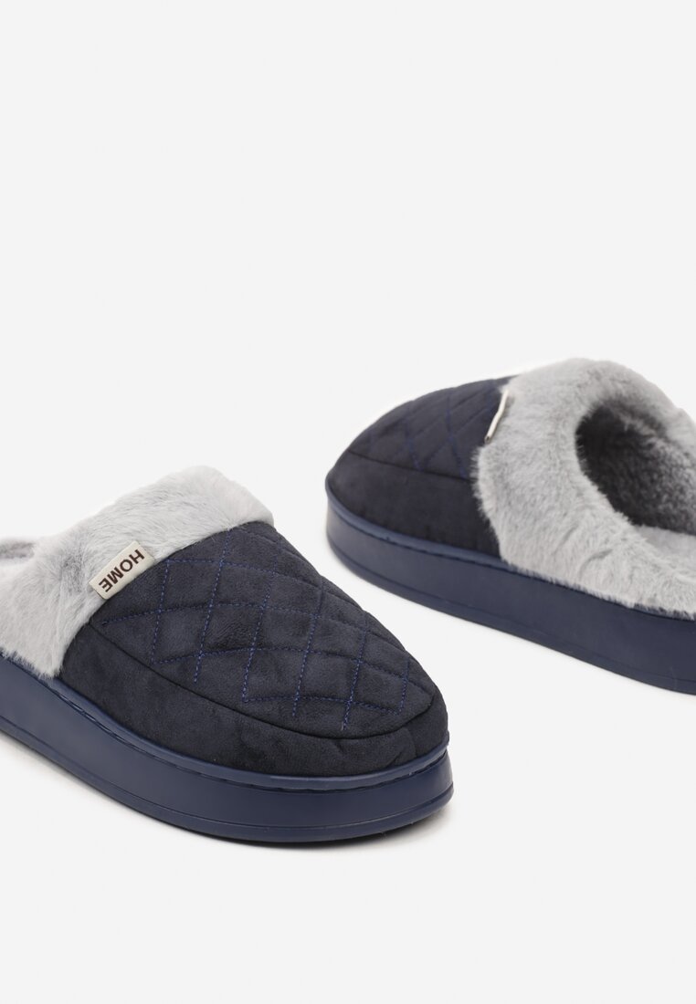 Papuci de casă Ellisen Bleumarin