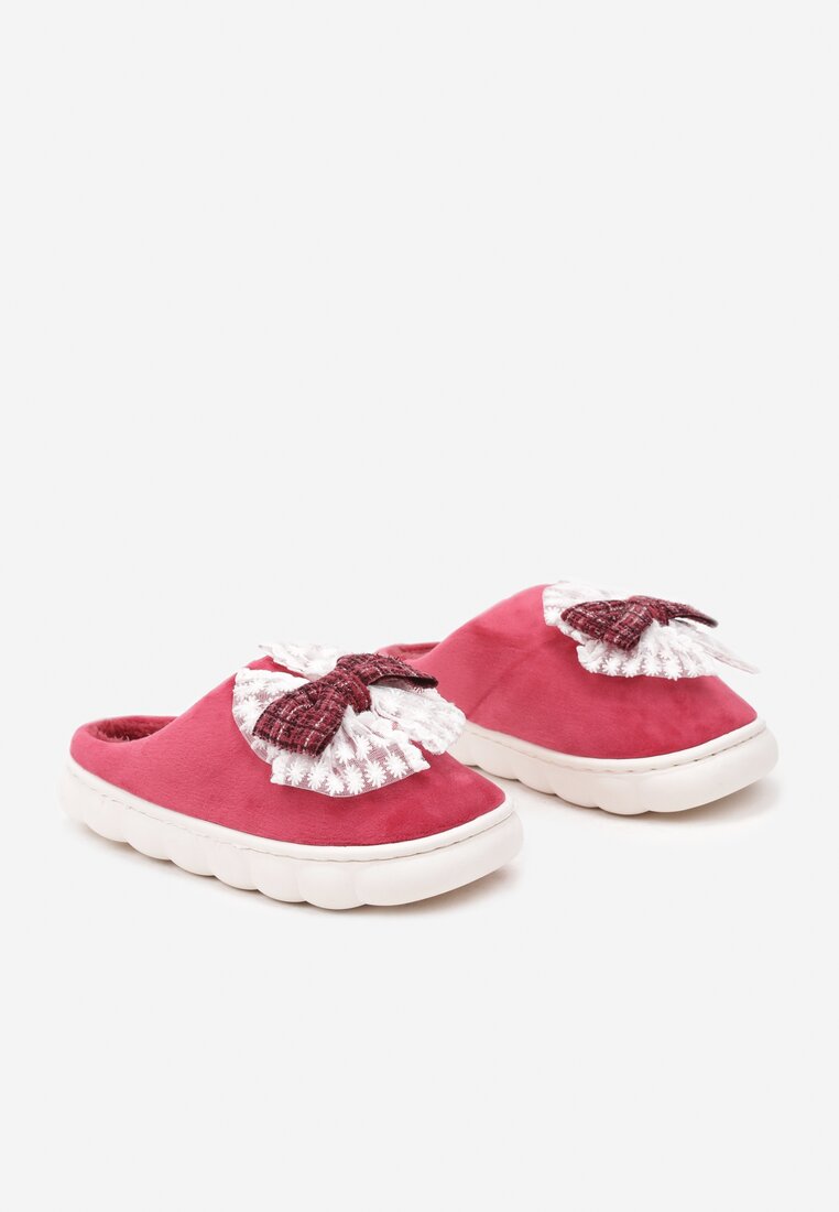 Papuci de casă Tinnella Bordo