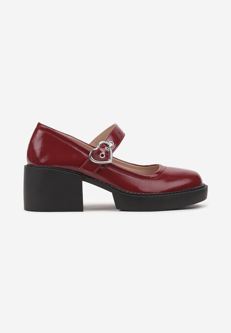 Pantofi casual Rorina Bordo