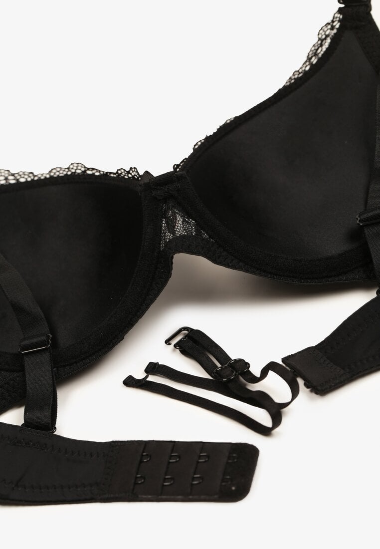 Sutien Negru Cu Bule Complete Cu Dantelă Tinallore