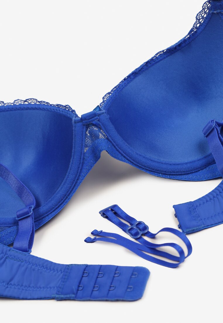 Sutien Full Cup Albastru cu Dantelă Tinallore