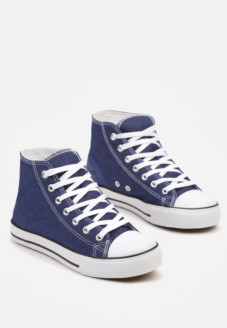 Bleumarin Casual cu Siret Ghete Irma