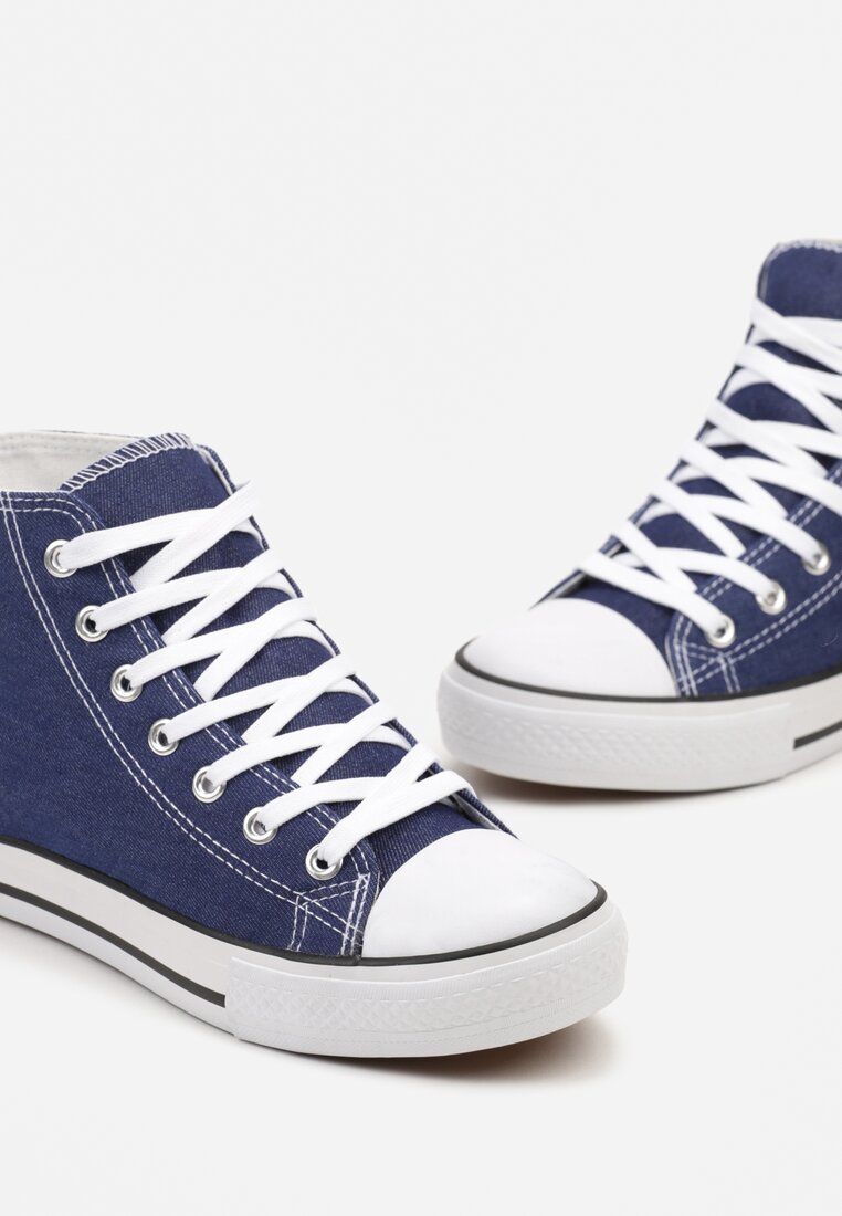 Bleumarin Casual cu Siret Ghete Irma