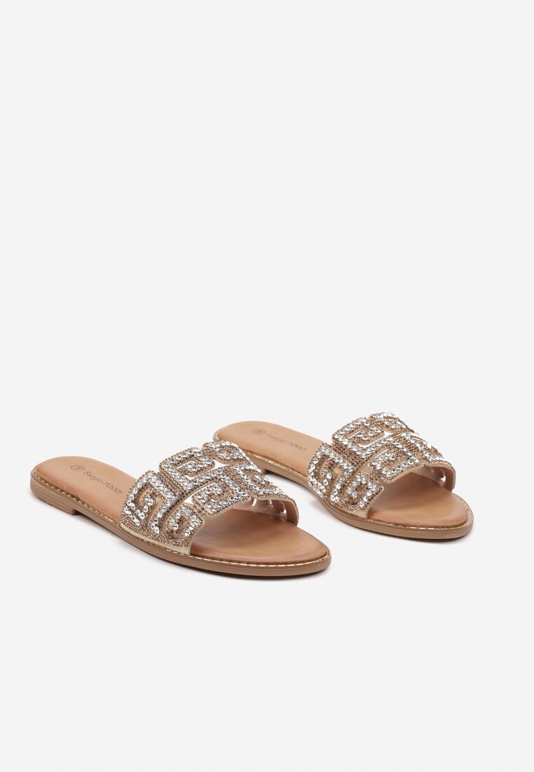 Aurii Boho Papuci cu Talpă Joasă Nelfea