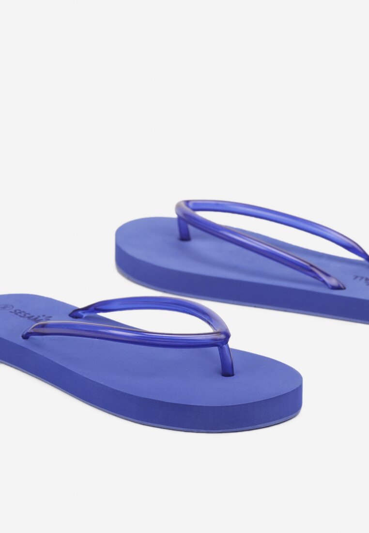 Japoneze albastre casual din spumă cu talpă joasă Neliane