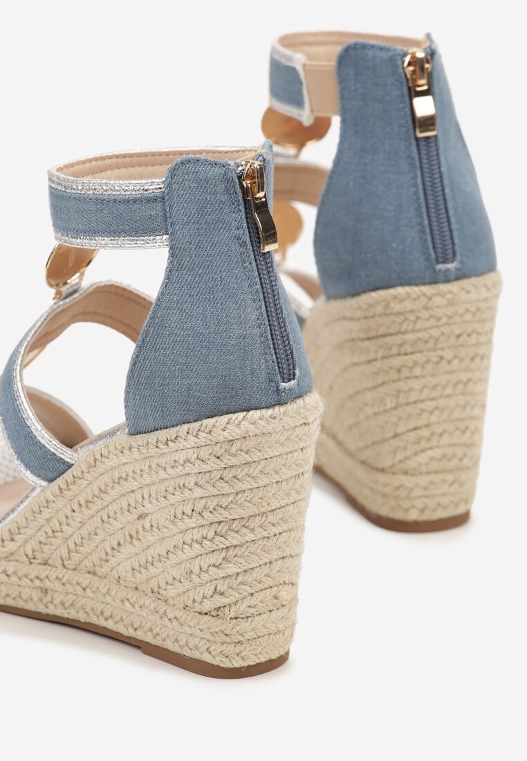Plave Sandale