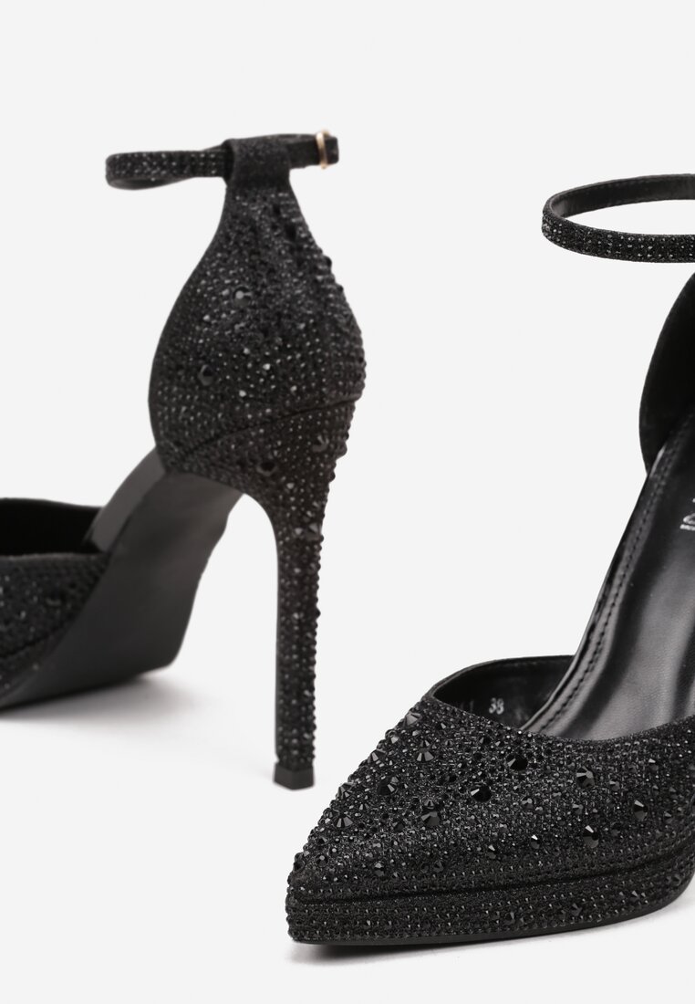 Pantofi stiletto Nelefia Negri
